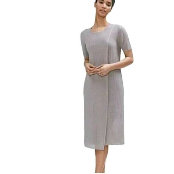 NWT MM.Lafleur AL Linen Blend Short Sleeves Midi Dress Size S - Picture 1 of 7